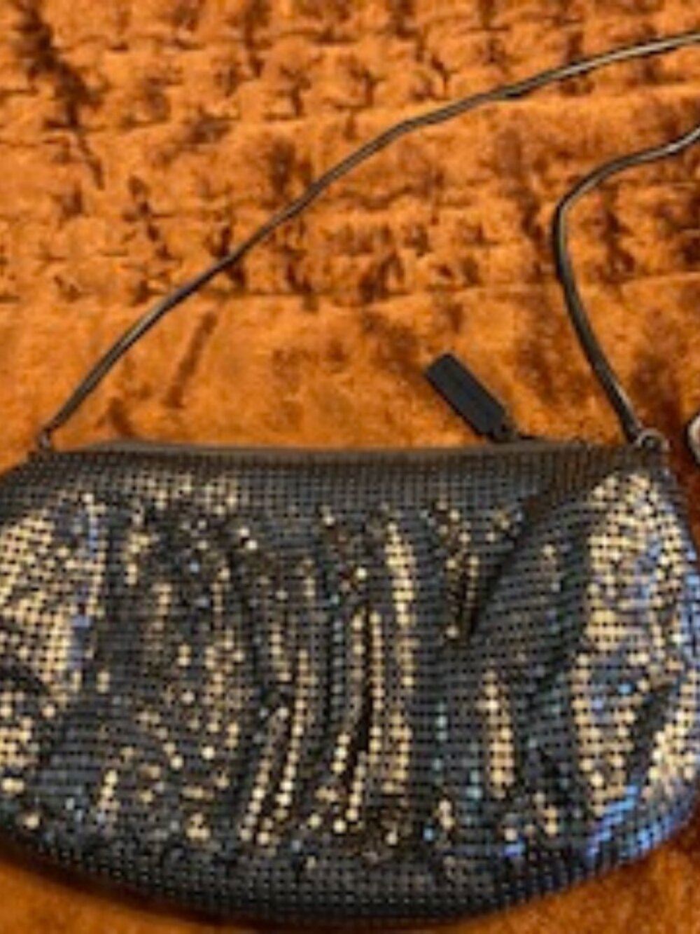 Whiting & Davis Metal Vintage Evening Bag